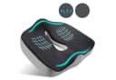 HEYHIPPO Sitzkissen Memory Foam Bürostuhlkissen Verdicktes Ergonomisches Sitzkissen Orthopädisch Schwarz Bild 3