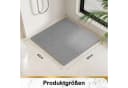 HEYHIPPO Rutschfeste Duschmatte PVC Grau 80x80 cm Bild 1