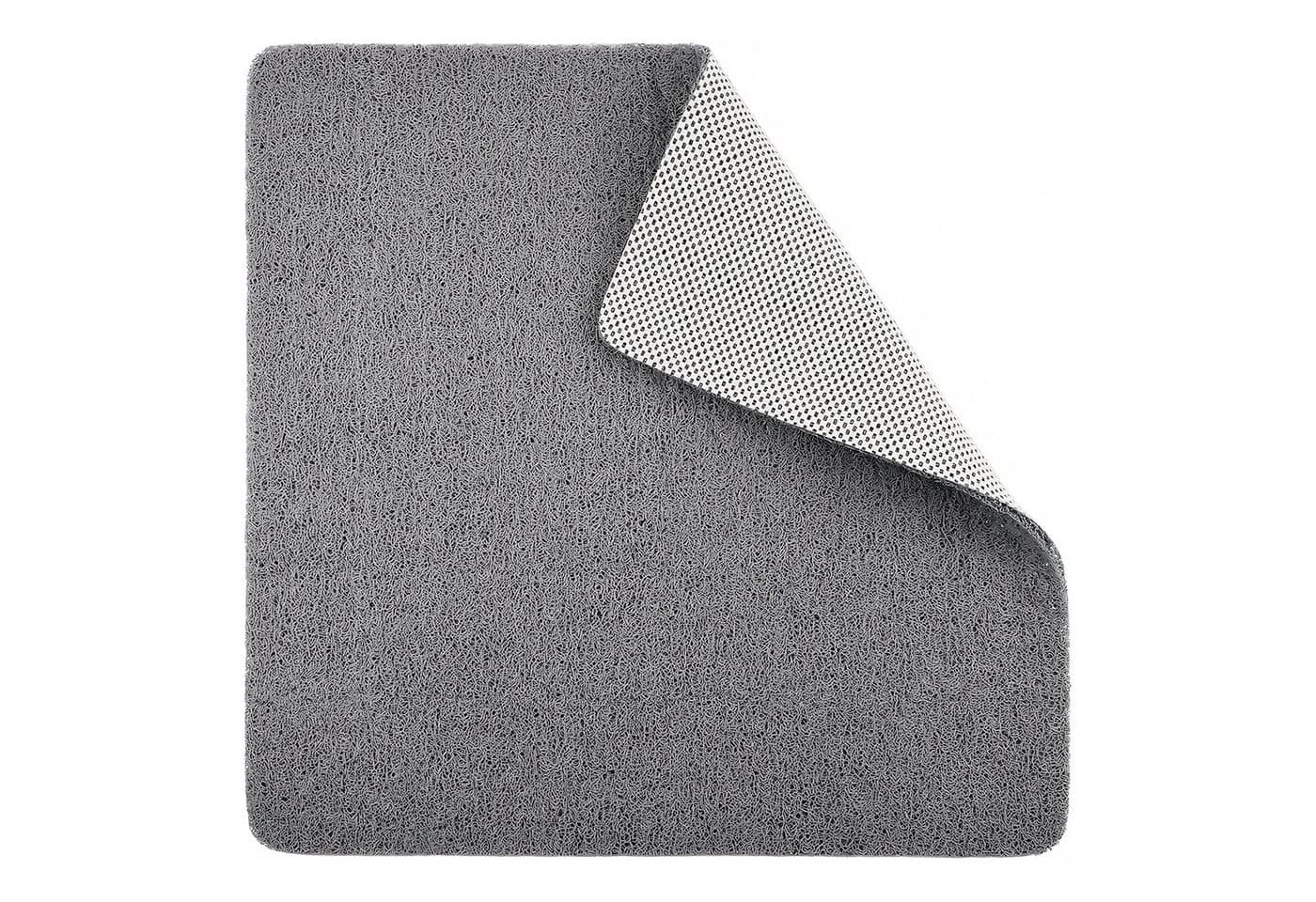 HEYHIPPO Rutschfeste Duschmatte PVC Grau 80x80 cm - Bild 3