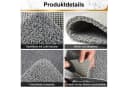 HEYHIPPO Rutschfeste Duschmatte PVC Grau 80x80 cm Bild 4