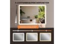 YOLEO Badspiegel mit LED-Licht und Touchschalter, Warm/Kalt/Neutral-Licht Bild 1