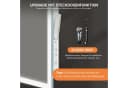 YOLEO Badspiegel mit LED-Licht und Touchschalter, Warm/Kalt/Neutral-Licht Bild 4
