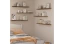 Refined Living Wandregal 3-tlg. Braun MDF 41x17x2,8 cm Bild 4