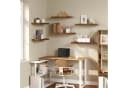 Refined Living Wandregal 3-tlg. Braun MDF 41x17x2,8 cm Bild 5