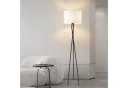 ibettertec Stehlampe LED dimmbar schwarz 165cm Samtschirm Bild 1