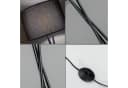 ibettertec Stehlampe LED dimmbar schwarz 165cm Samtschirm Bild 4