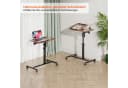 YOLEO Stehpult Laptoptisch Höhenverstellbar 68,5-98 cm mit 4 Rollen Bild 5