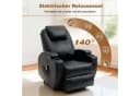 GIHAUVIA Fernsehsessel Elektrisch Relaxsessel Massagesessel Schwarz Bild 4