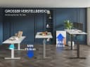 FLEXISPOT Elektrisch Höhenverstellbarer Schreibtisch Weiß Bild 1