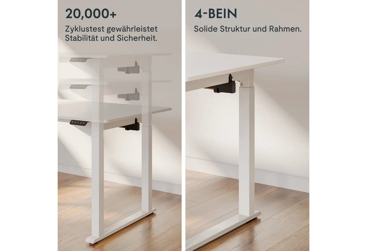 FLEXISPOT Schreibtisch Elektrisch höhenverstellbarer Tisch mit Doppelmotor - Bild 4
