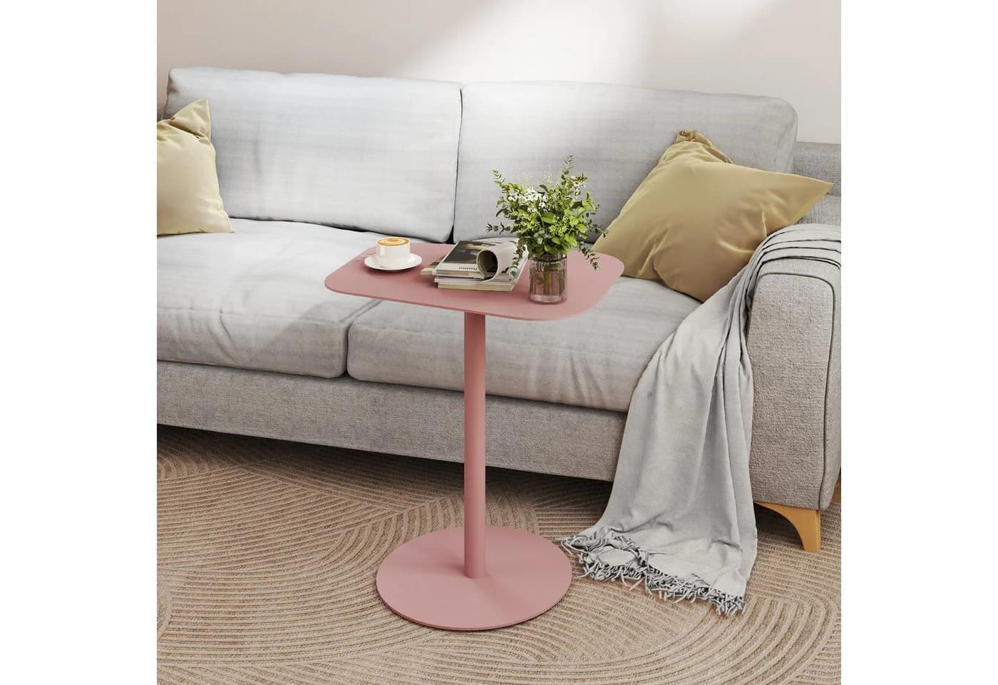 FLEXISPOT Beistelltisch Stahl Rosé 20 kg - Bild 3