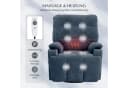 FLEXISPOT Relaxsessel Elektrisch 360° drehbar Dunkelblau Bild 4