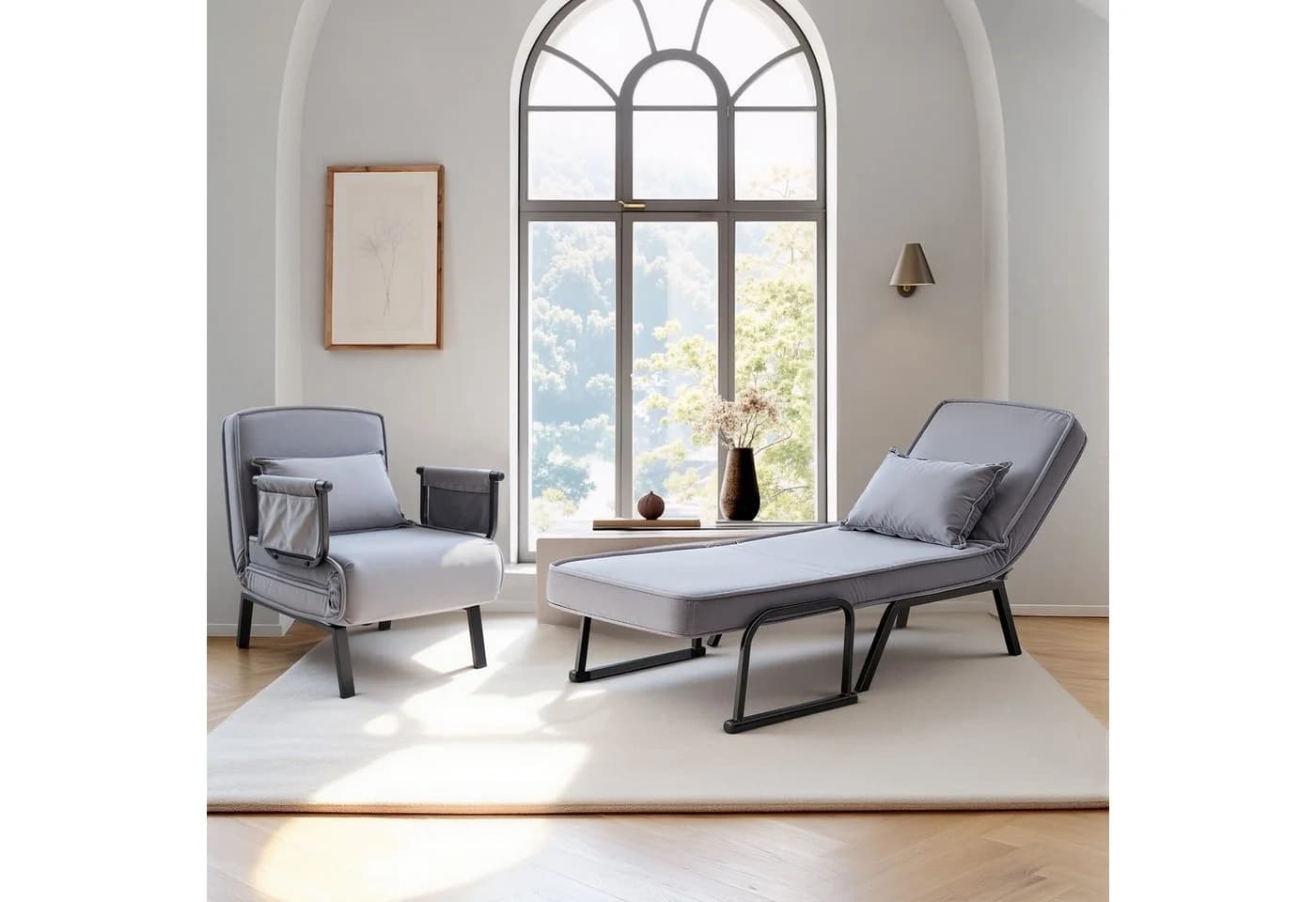 FLEXISPOT Loungesessel 3-in-1 Schlafsessel mit Bettfunktion