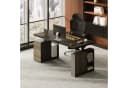 FLEXISPOT Elektrischer Schreibtisch mit Bein-Schrank Set Schwarz Bild 2