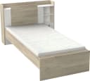 Einzelbett DEMEYERE GROUP Life Weiß mit Stauraum Bild 1