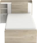 Einzelbett DEMEYERE GROUP Life Weiß mit Stauraum Bild 3