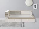 Stauraumbett DEMEYERE GROUP Life Weiß mit Schubladen Bild 2