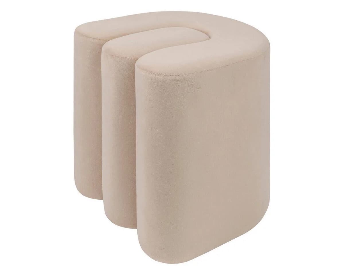 Atmosphera Créateur d'intérieur Polsterhocker Beige Modern - Bild 2