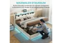 Furnishings Home Polsterbett mit LED-Beleuchtung und Stauraum Bild 3
