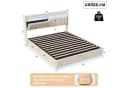 Furnishings Home Polsterbett mit LED-Beleuchtung und Stauraum Bild 5