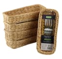 KESPER Besteckkorb 5er Set Braun Geflecht Kunststoff Bild 2