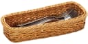 KESPER Besteckkorb 5er Set Braun Geflecht Kunststoff Bild 3