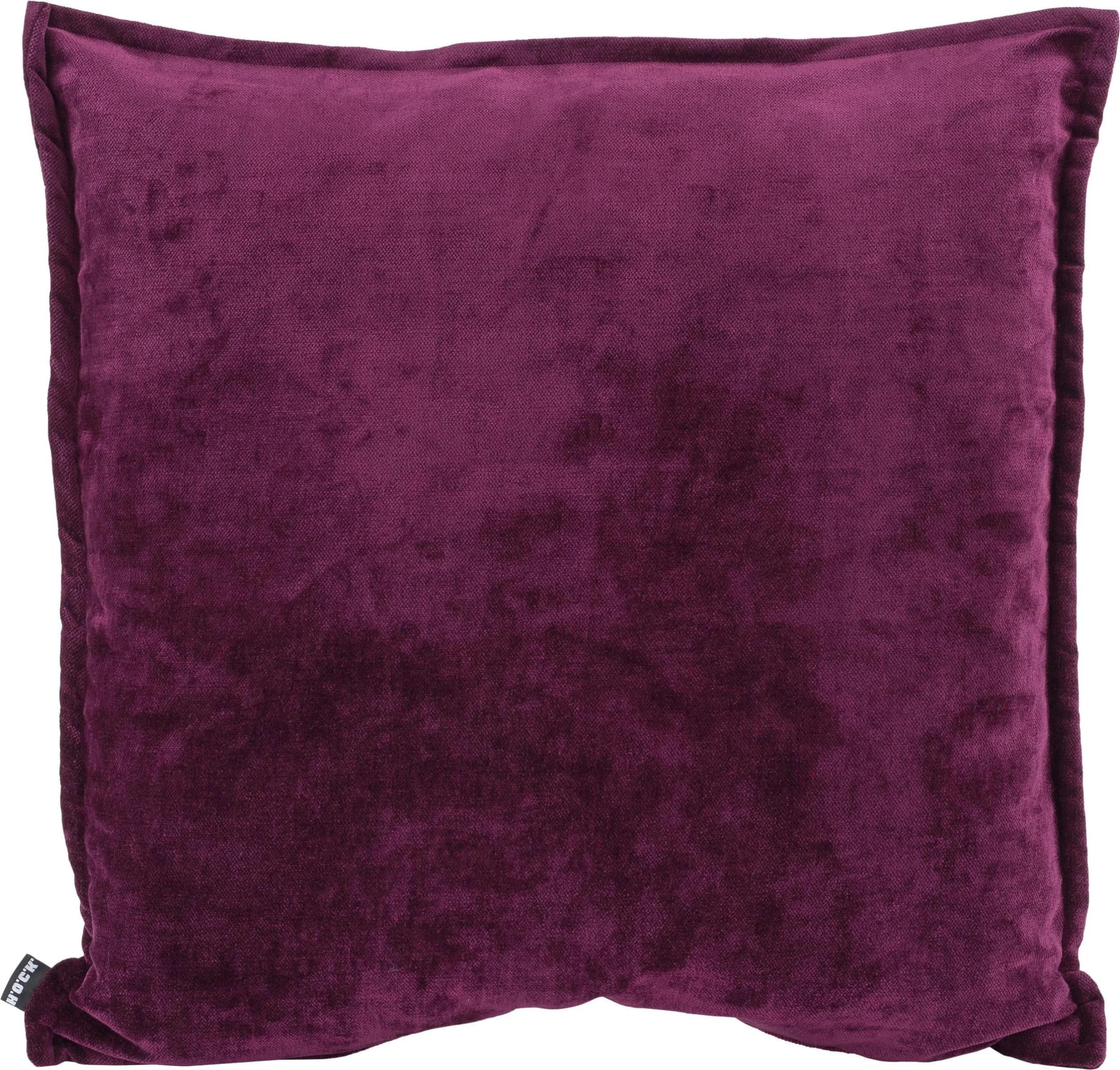 H.O.C.K. Bizantina Dekokissen Lila Velours mit Füllung