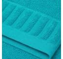 Casa Colori Seiftuch Uni Frottier 30x30cm Blau Bild 4