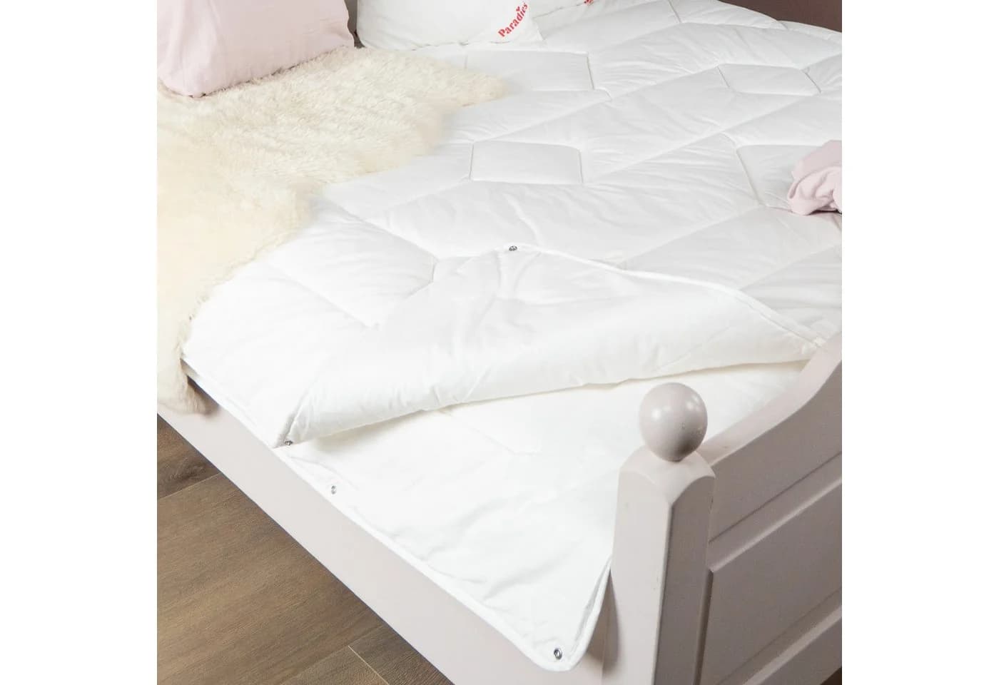 Paradies 4-Jahreszeiten Bettdecke Prima Bio Polyester Baumwolle - Bild 1