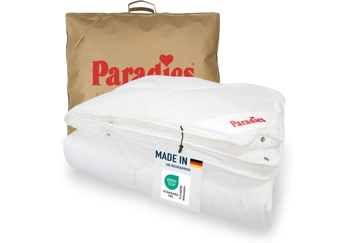 Paradies 4-Jahreszeiten Bettdecke Prima Bio Polyester Baumwolle - Bild 2