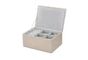 blomus SAHLA Schmuckbox Set Braunes PU Leder Organizer Bild 1