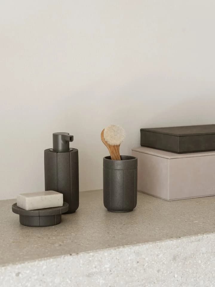 blomus SAHLA Schmuckbox Set Braunes PU Leder Organizer - Bild 5