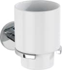 WENKO Zahnputzbecherhalter Isera UV-Loc Weiß Chrom Bild 2