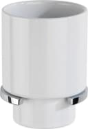 WENKO Zahnputzbecherhalter Isera UV-Loc Weiß Chrom Bild 3