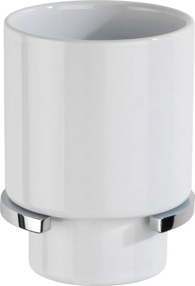 WENKO Zahnputzbecherhalter Isera UV-Loc Weiß Chrom - Bild 3