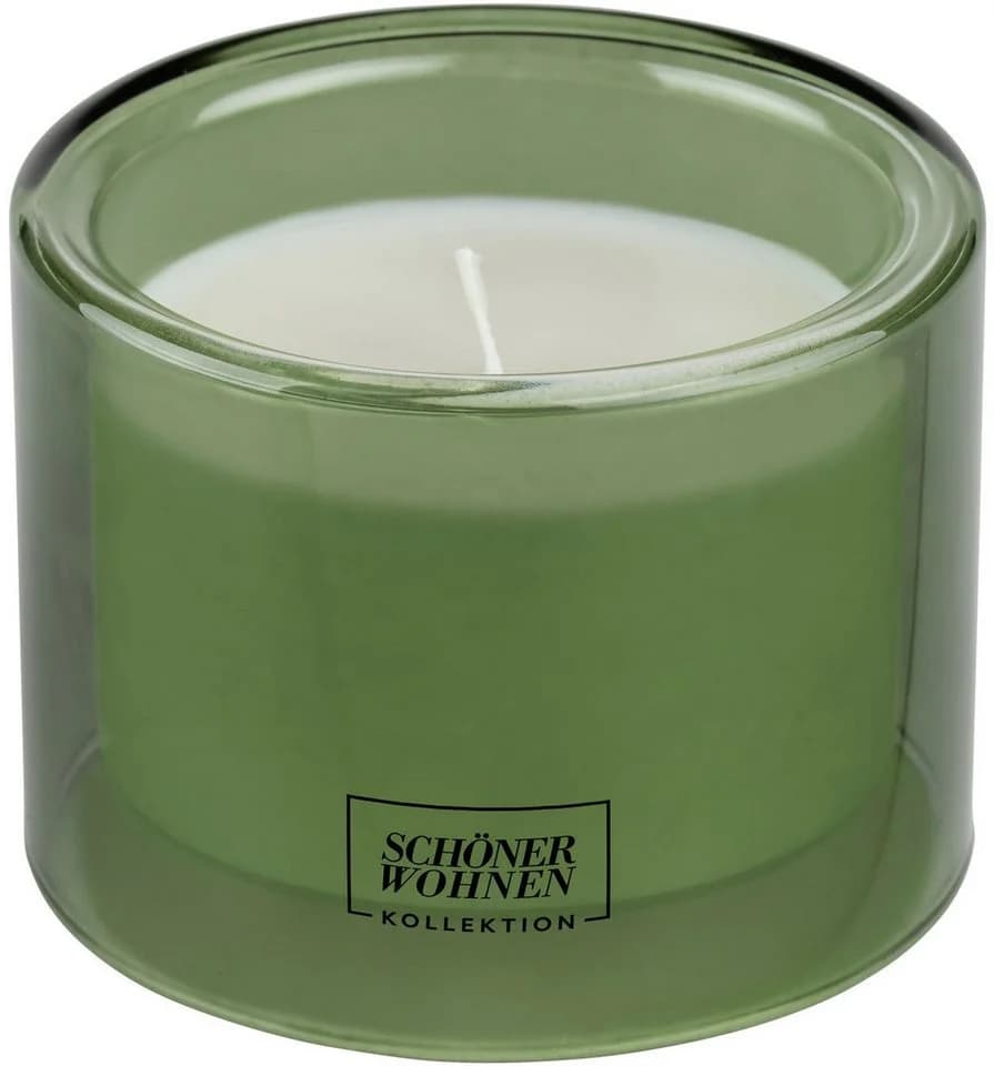 SCHÖNER WOHNEN-Kollektion Duftkerze Basil M Grün Glas 1-tlg - Bild 2