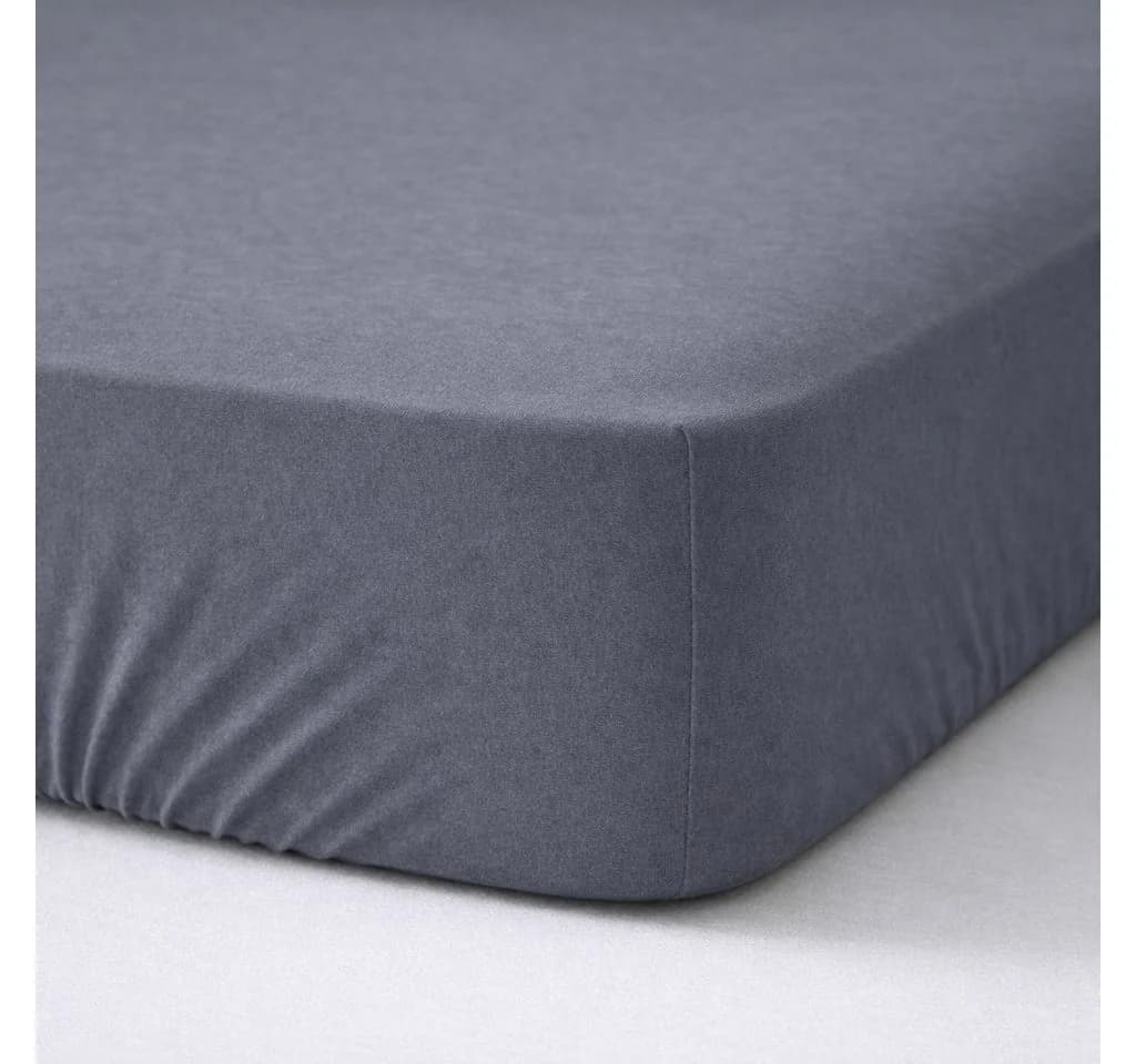 Sleepstyle Spannbettlaken Jersey Grau 100% Baumwolle Rundumgummi - Bild 1