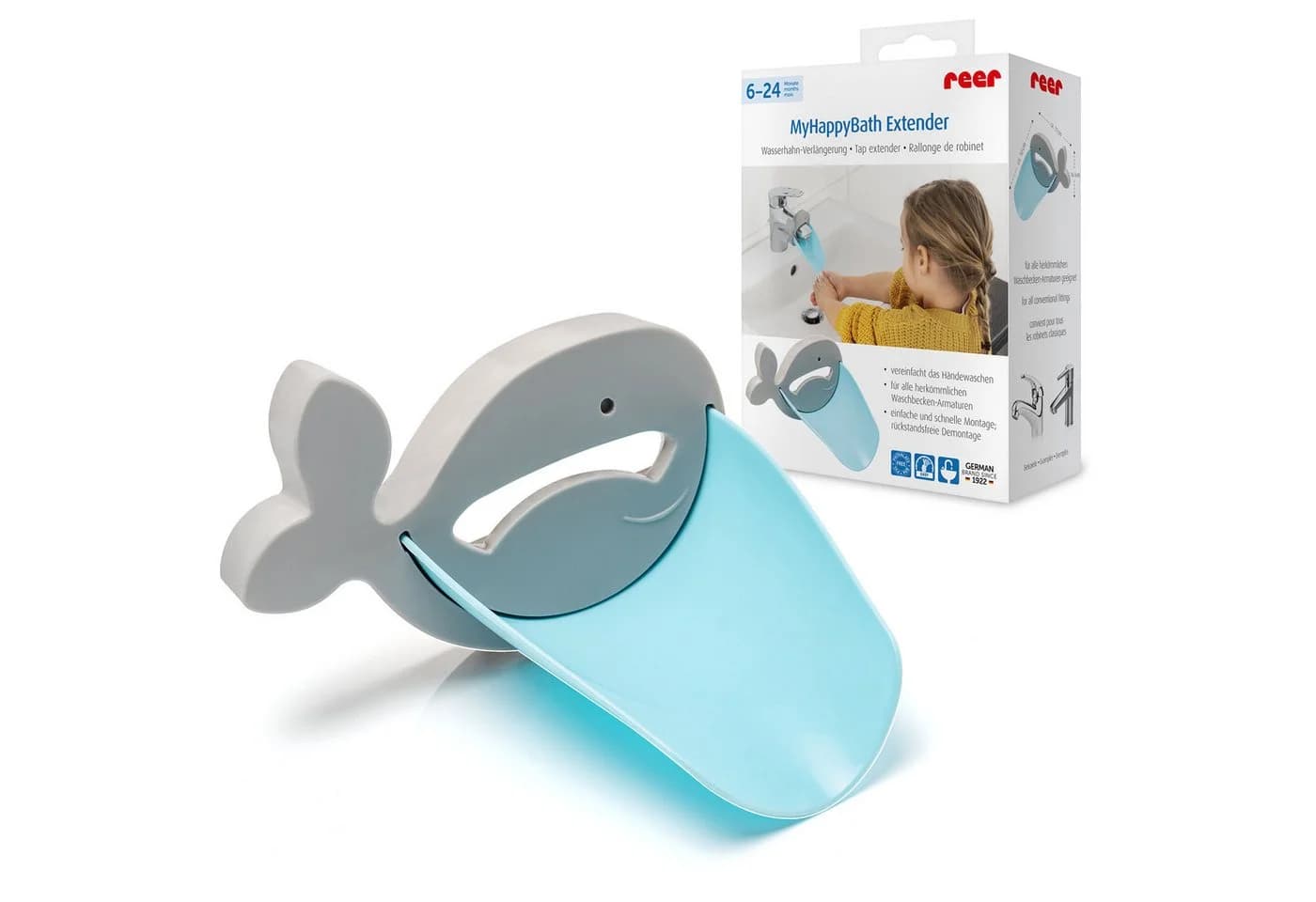 Reer MyHappyBath Extender Wasserhahn Verlängerung für Kinder