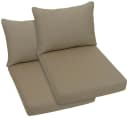 Palettenkissen GO-DE Beige 60x80 cm 12 cm gepolstert 2er-Set Bild 1