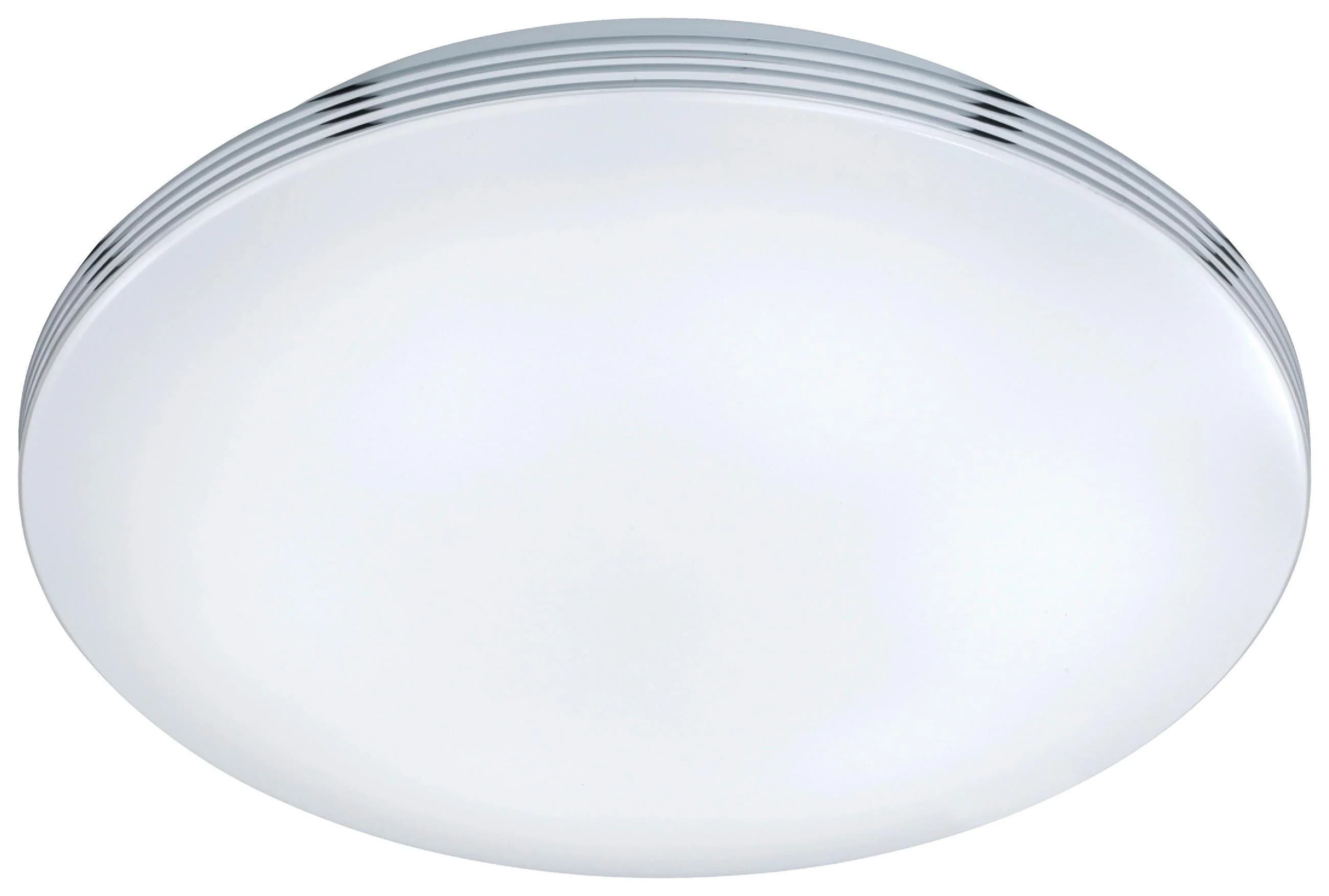 Trio Leuchten LED Deckenleuchte APART IP44 Weiß Chrom