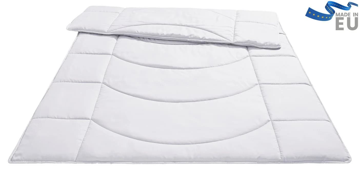 OTTO HOME Microlux Microfaserbettdecke 135x200 cm Weiß 4-Jahreszeiten - Bild 3