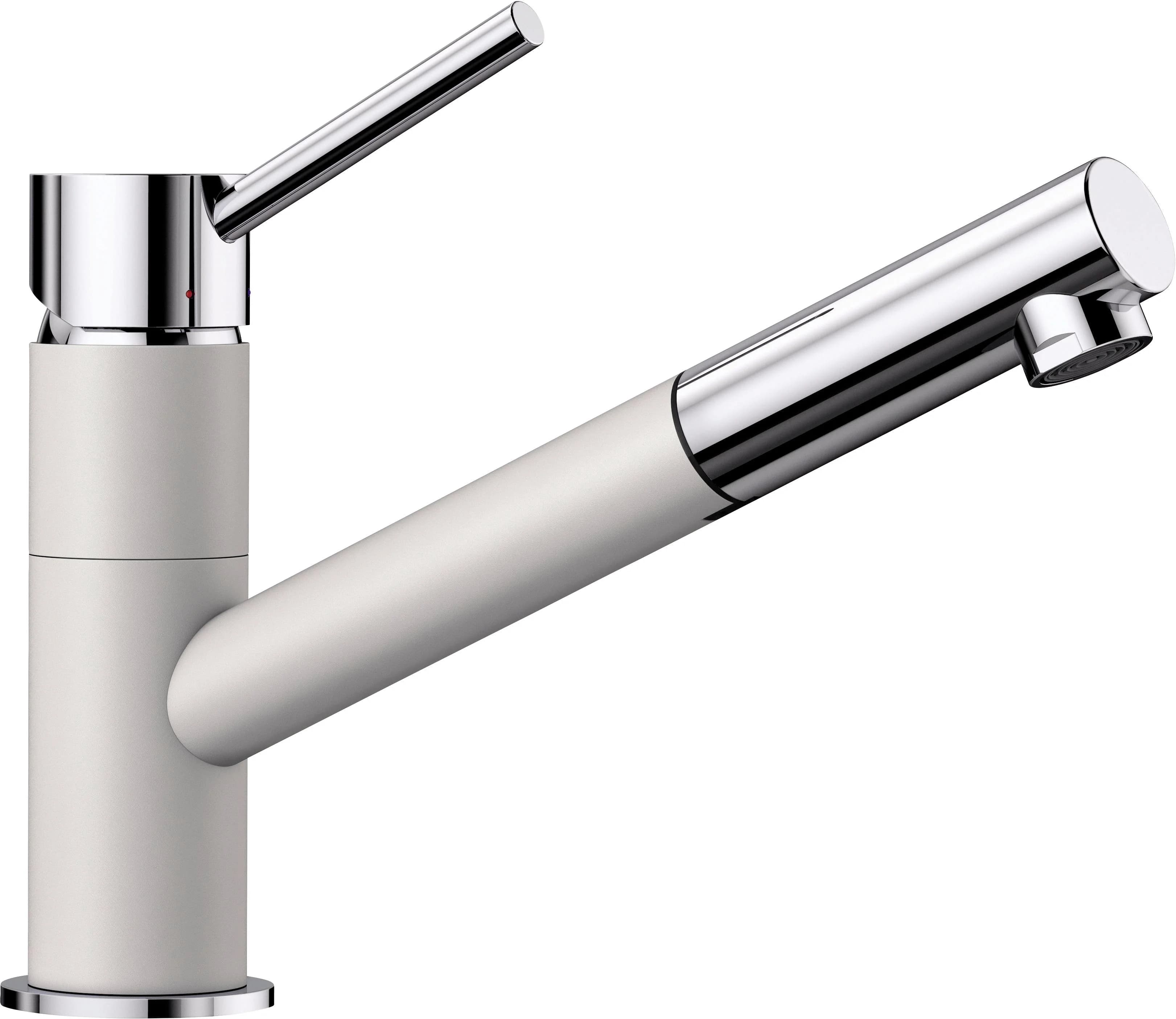 Blanco KANO-S Küchenarmatur 525040 ausziehbar SILGRANIT-Look silgranitweiß