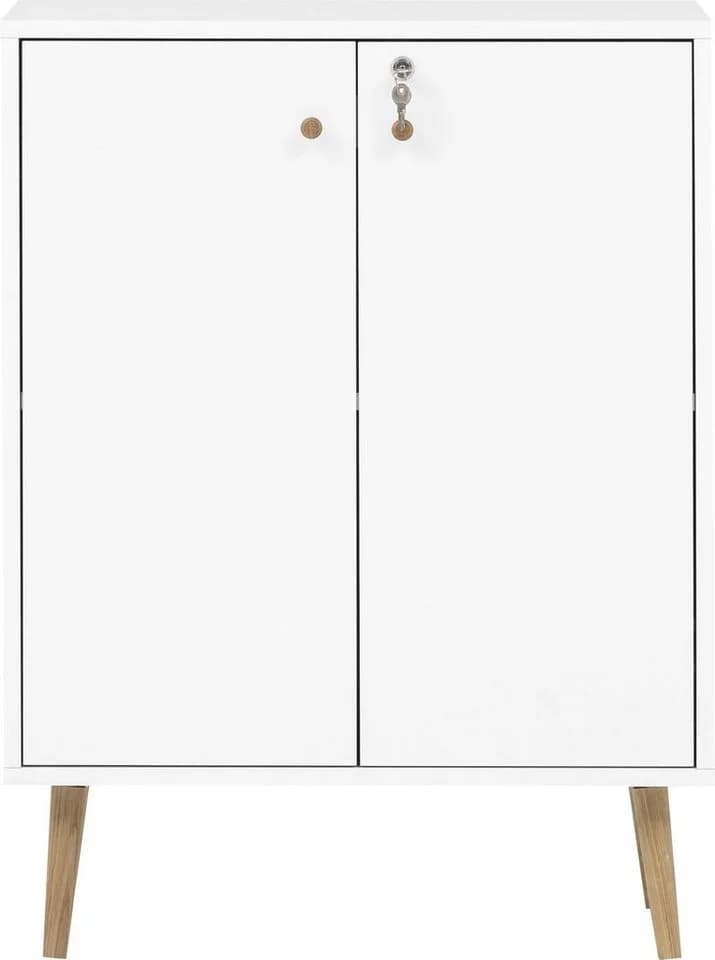 SCHILDMEYER Aktenschrank Jonte Weiß mit Soft-Close - Bild 1