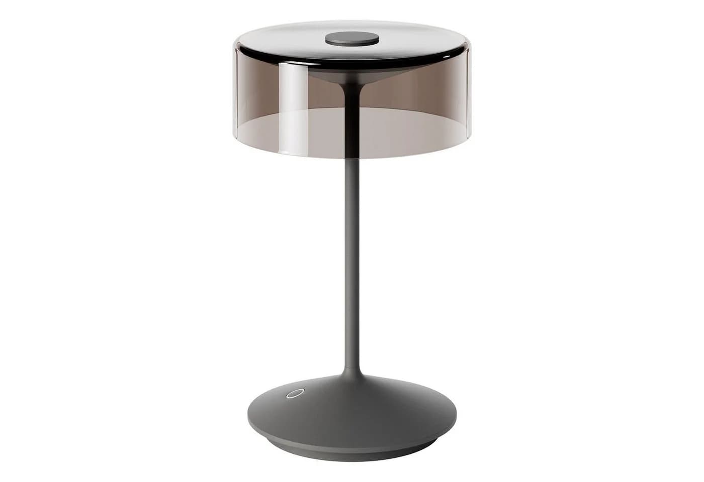 SIGOR LED Tischleuchte NUMOTION Akku Glas Dimmbar Graphitgrau - Bild 2
