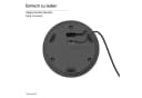 SIGOR LED Tischleuchte NUMOTION Akku Glas Dimmbar Graphitgrau Bild 5
