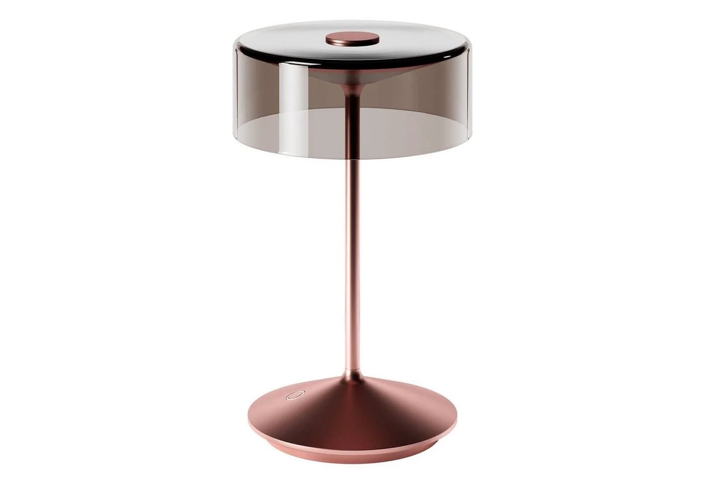 SIGOR LED Tischleuchte NUMOTION Roségold Akku Dimmbar Glas - Bild 2