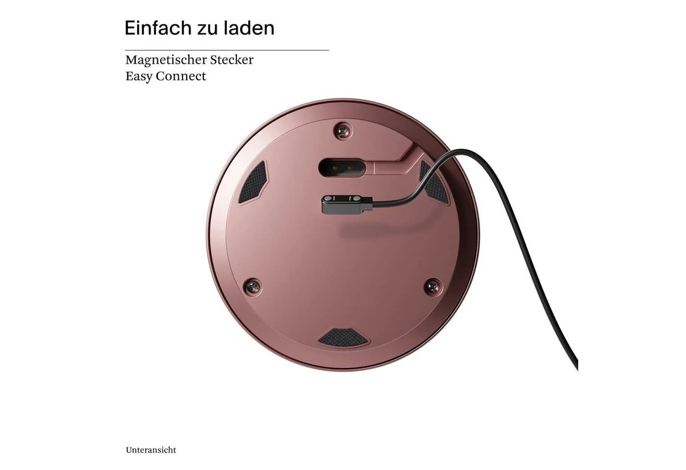 SIGOR LED Tischleuchte NUMOTION Roségold Akku Dimmbar Glas - Bild 5