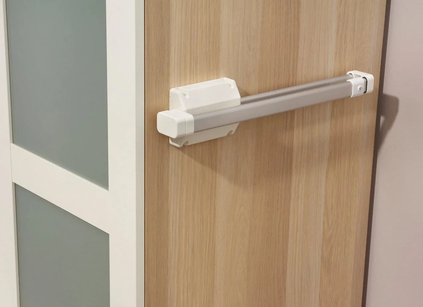 Kleiderstange RUCO Aluminium Weiß Ausziehbar - Bild 2