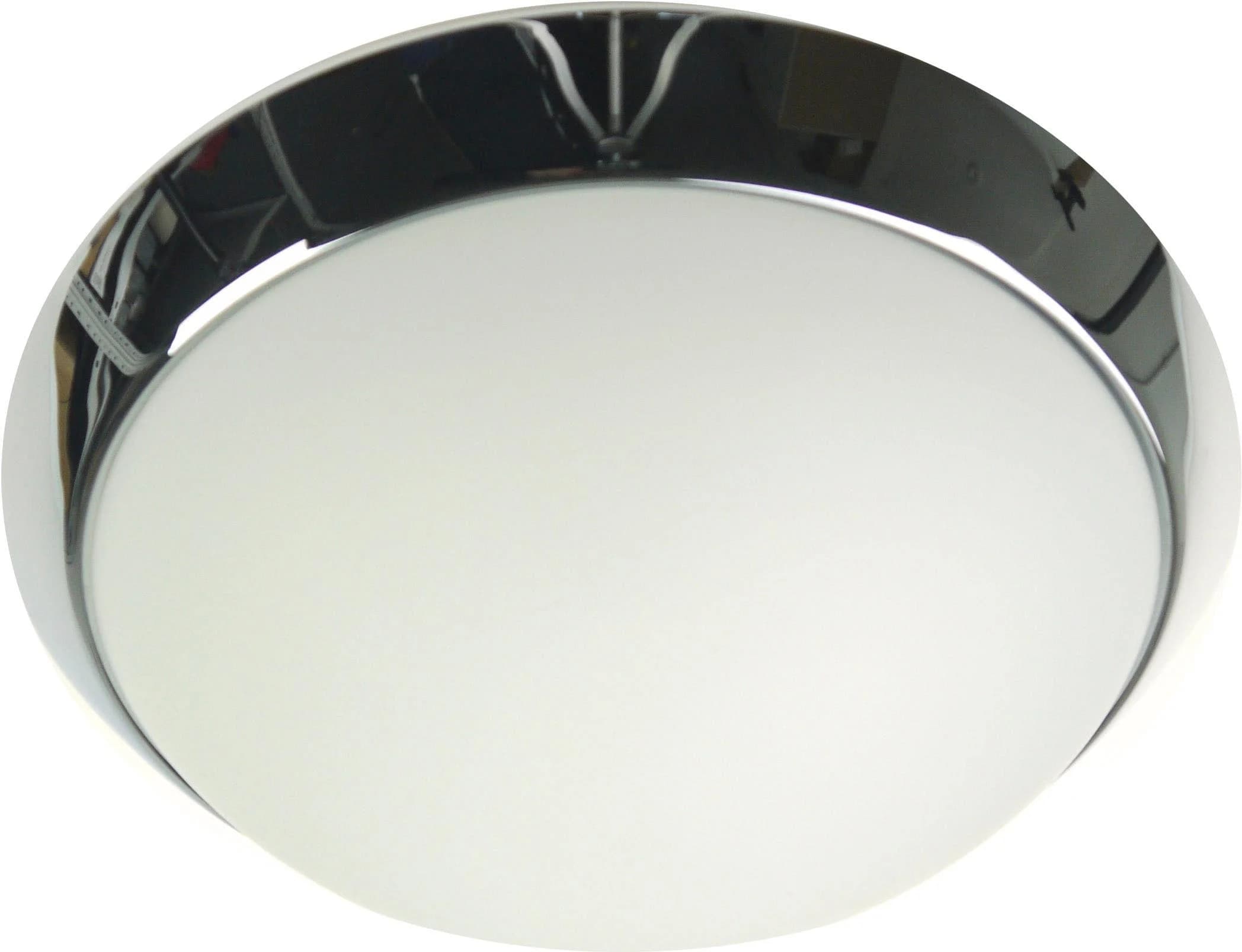 NIERMANN Deckenleuchte Opal matt Chrom 30 cm