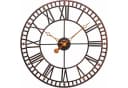 AMS Wanduhr W9537 Quarzuhr Metall Design Bild 1